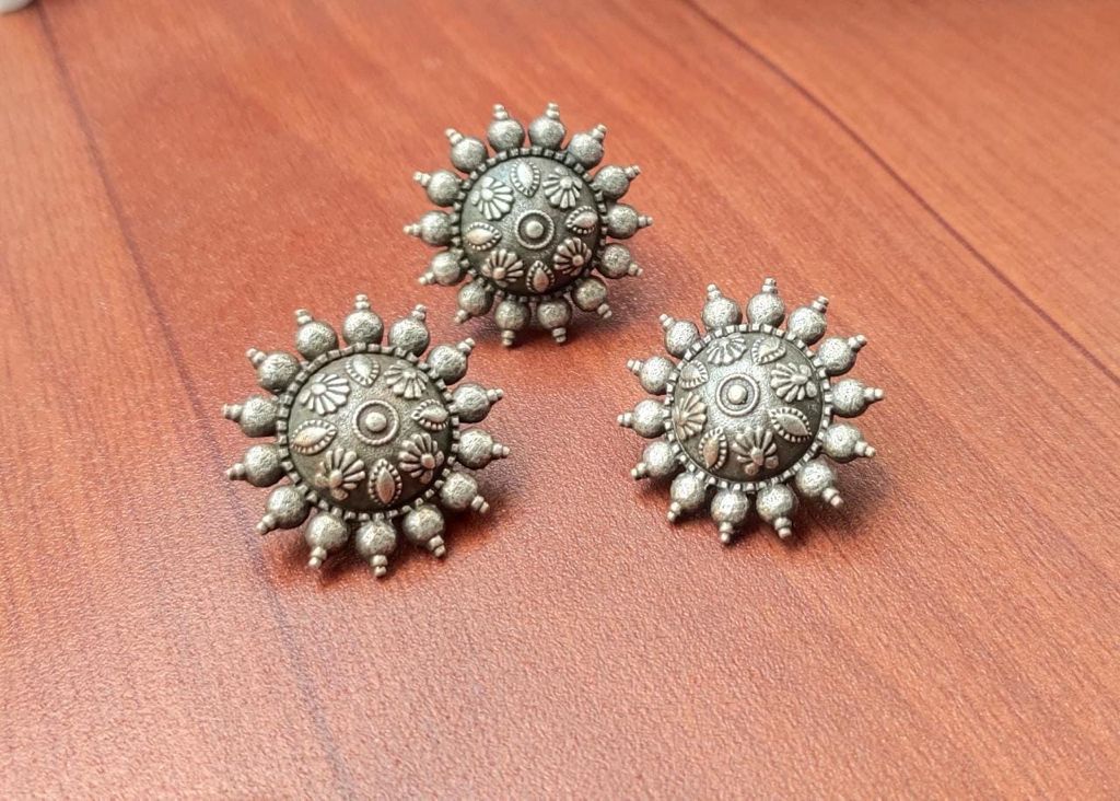(10-13-CS3) SLA Combo Set Finger With Stud Earring
