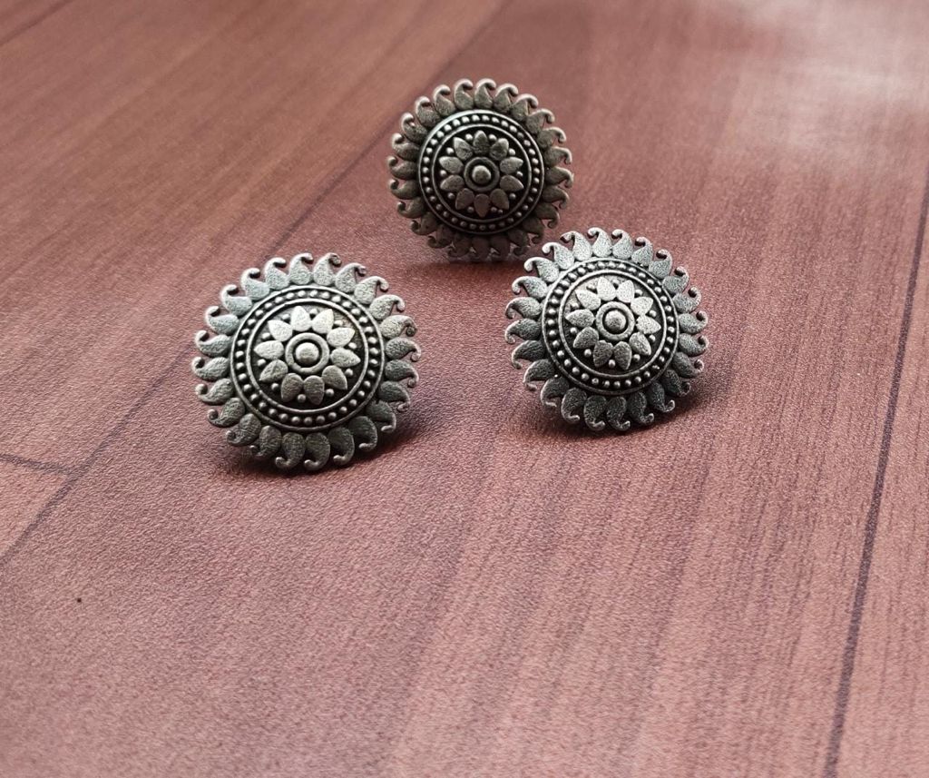 (10-13-CS6) SLA Combo Set Finger With Stud Earring