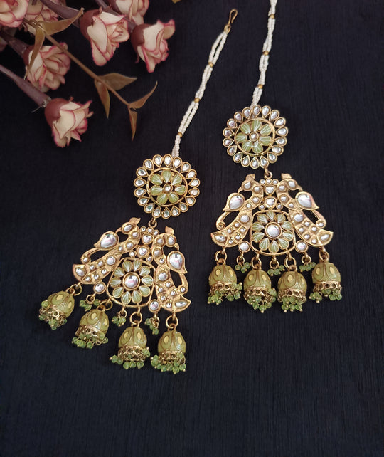 (0355103ER001A20) Kundan Stone Earrings