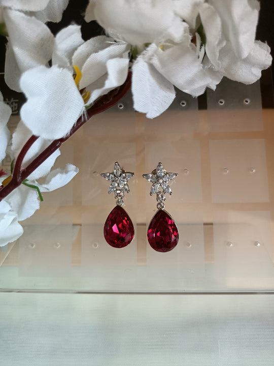 (0356ER018A200) Swarovski AD Stone Earring