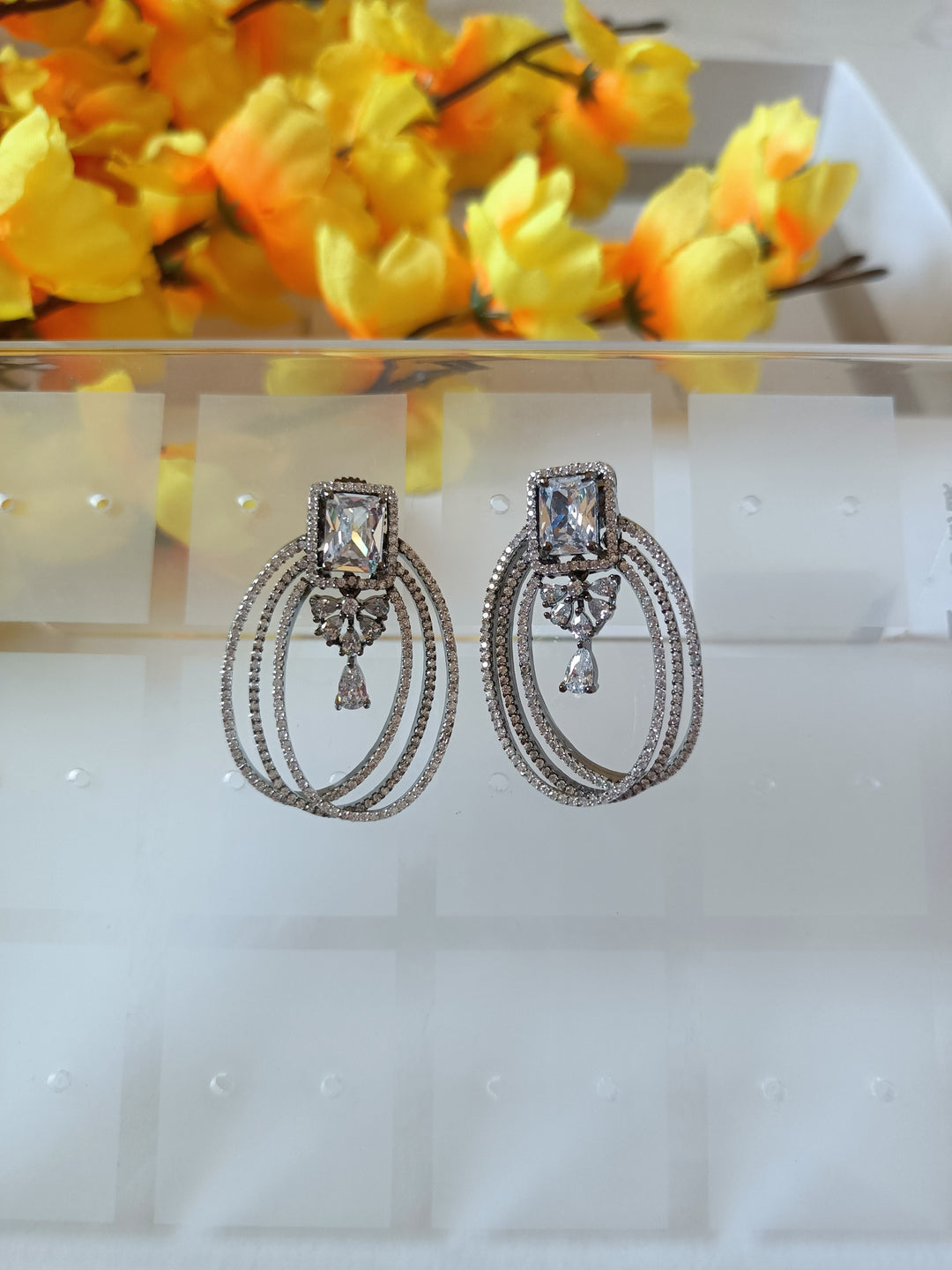 (0356ER026A200) Full AD Earring