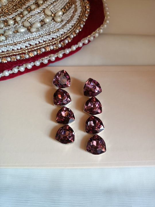 (0356ER027A200) Premium Swarovski Stone Earring