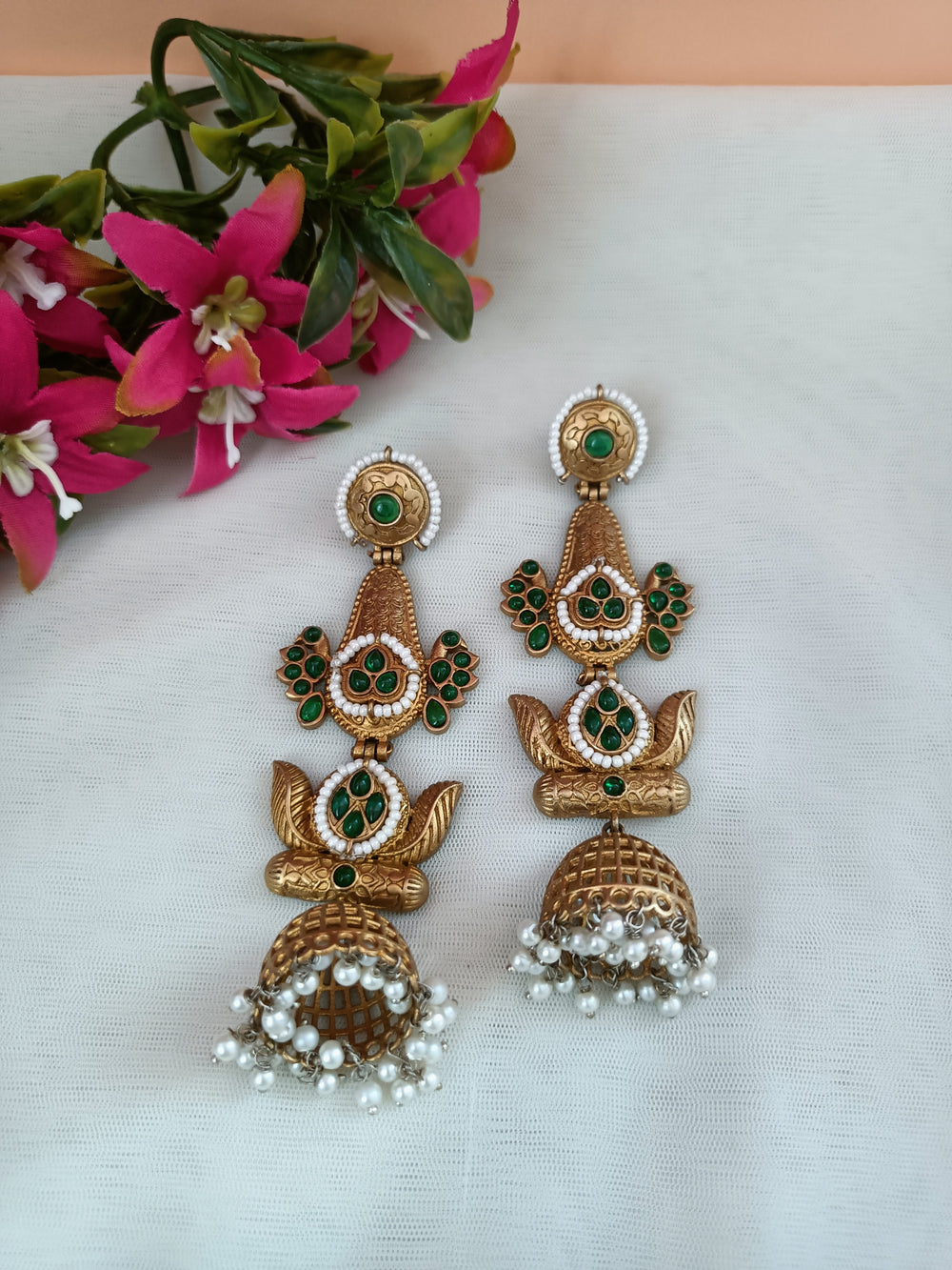 (0700754ER025A20) Antique Handmade Earring