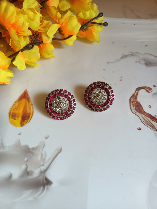 (0718ER011A200) Pachi Kundan Quality Stud