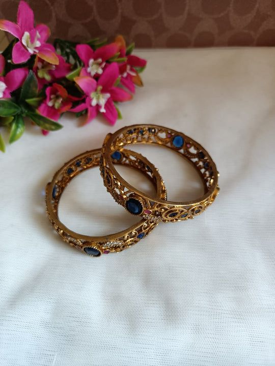 (0815754KD002A20) Antique Copper Kada/Bangles