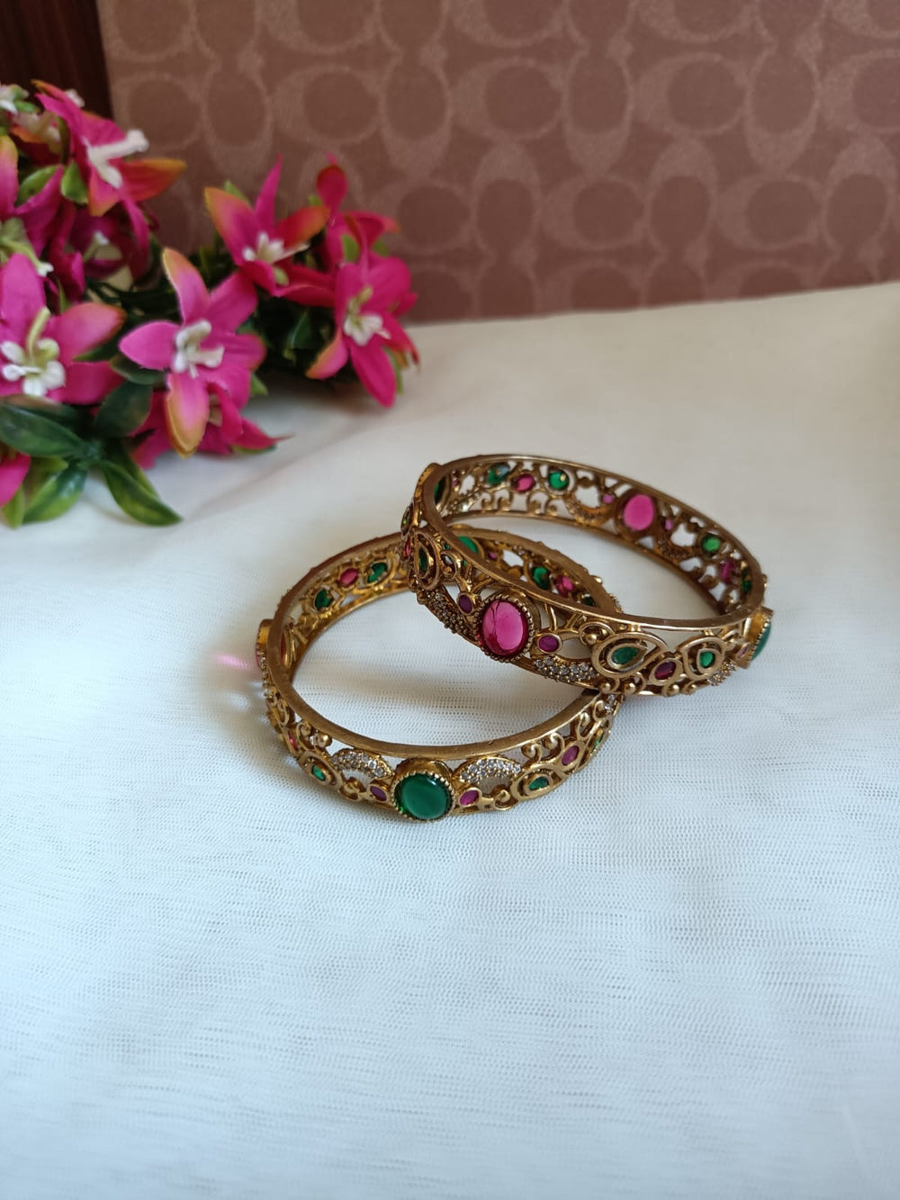 (0815754KD002A20) Antique Copper Kada/Bangles