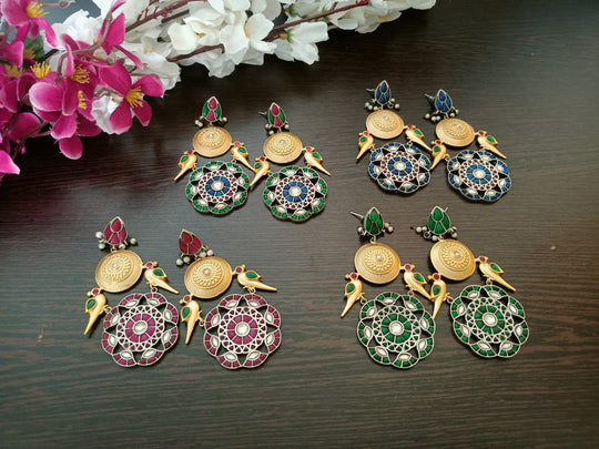 (0718ER003A200) SLA Pachi Kundan Handmade Earings