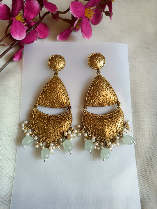 (0595754ER022A20) Apala Statement Big Earrings