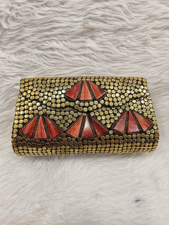 (1818PS002A300) Mosaic Vintage Clutch In Various Shapes And Colors