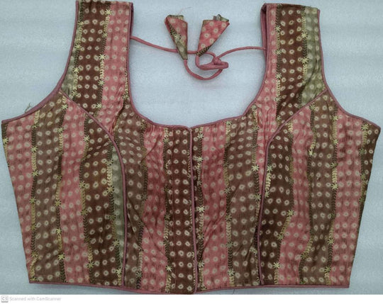 (1712BL001A300) Shibori Multi Sleeveless Blouse