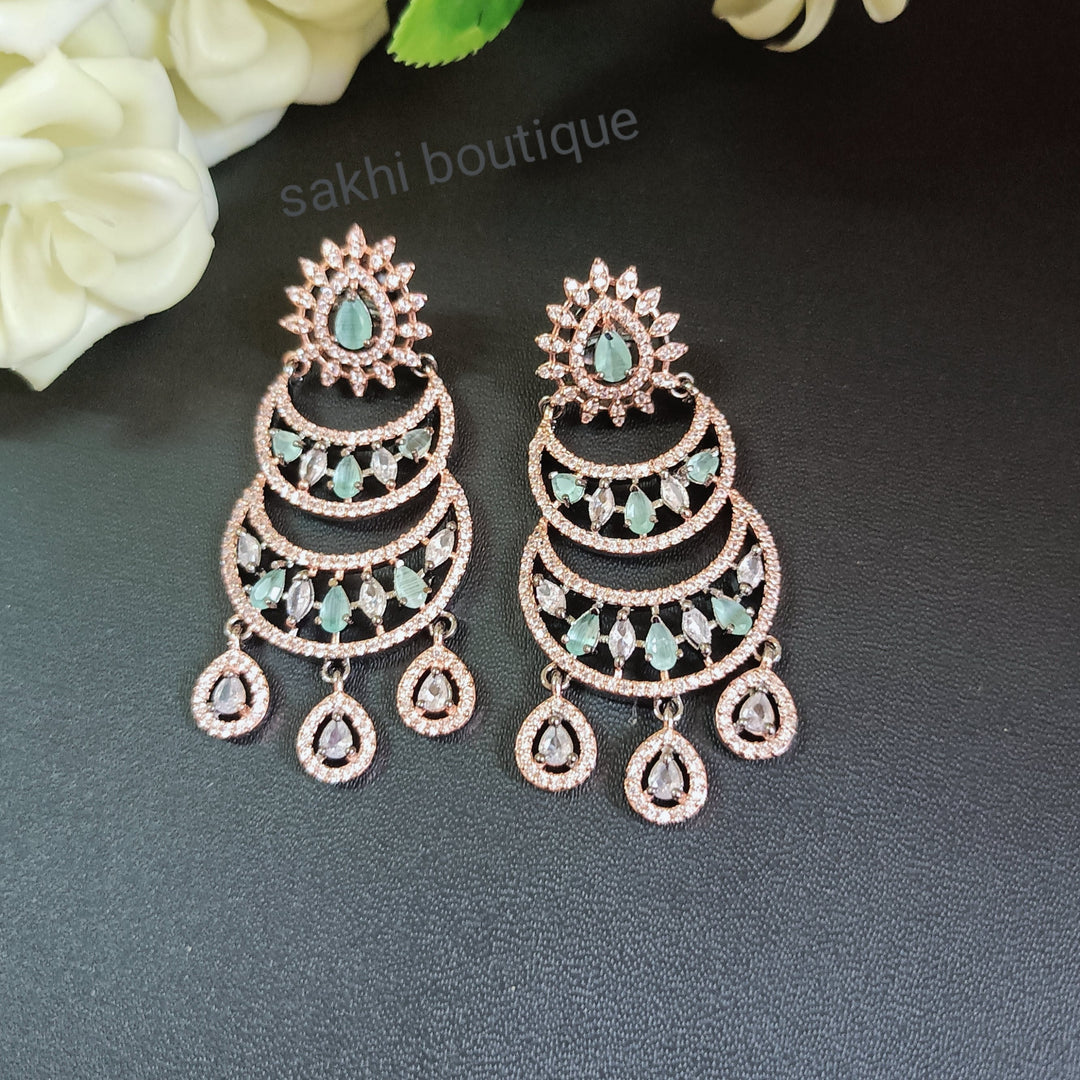 (5-33-ER9) AD Chand Bali  Earring