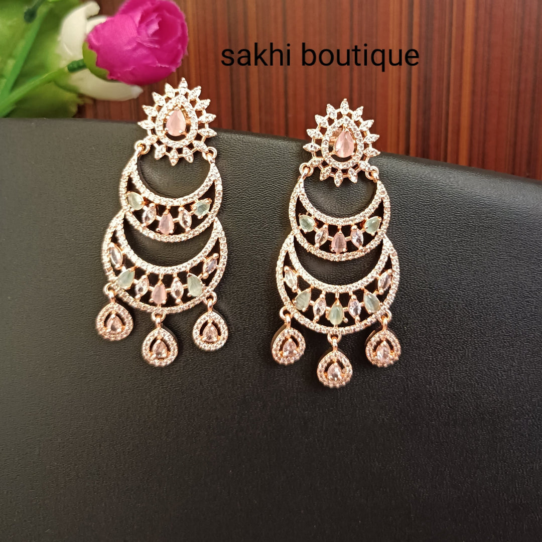 (5-33-ER9) AD Chand Bali  Earring