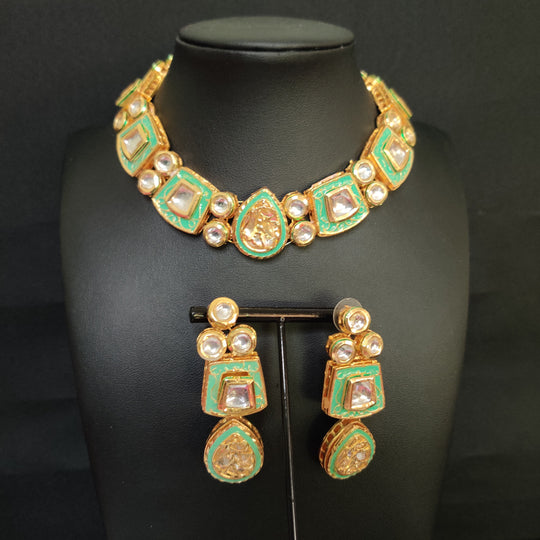 (1-3-NS20) MEENA KUNDAN CHOKER