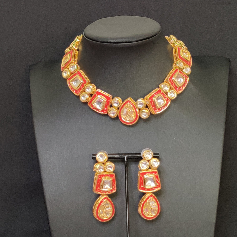 (1-3-NS20) MEENA KUNDAN CHOKER