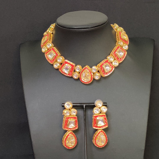 (1-3-NS20) MEENA KUNDAN CHOKER